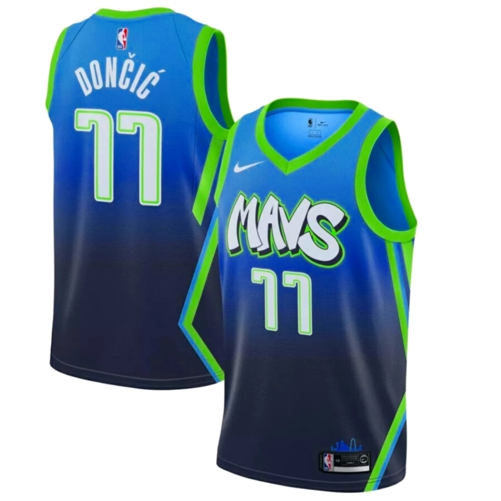 Authentic Nike Dallas Mavericks Luka Doncic Jersey